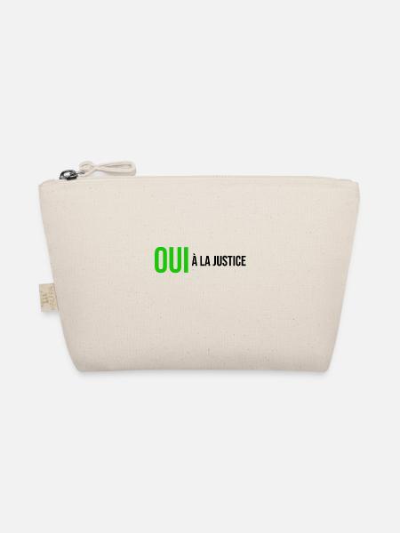 oui à la justice - Trousse biologique - nature - Devant