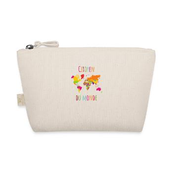 Citoyen du Monde Cadeau Sympa - Trousse biologique - nature - Devant