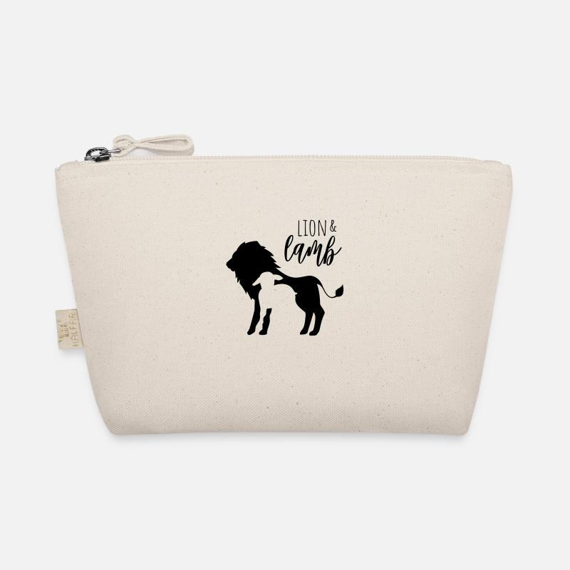 lion and the lamb - compact design Organic Pouch