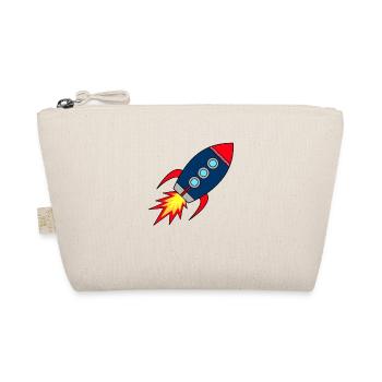Rocket startup * spaceship * astronaut * stars - Organic Pouch - nature - Front