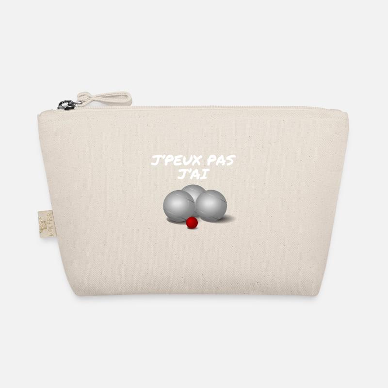 I can not I petanque Organic Pouch