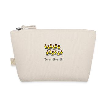 Paraglider Paragliding Mountains Hen - Organic Pouch - nature - Front