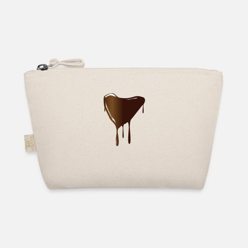 Melting Chocolate Heart Organic Pouch