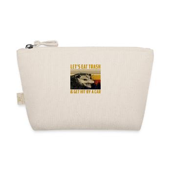 Let's Eat Trash and Get Hit By A Car Opossum - Bio-Täschchen - Natur - Vorne