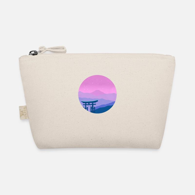 Vaporwave Japan - Bio-Täschchen - Natur
