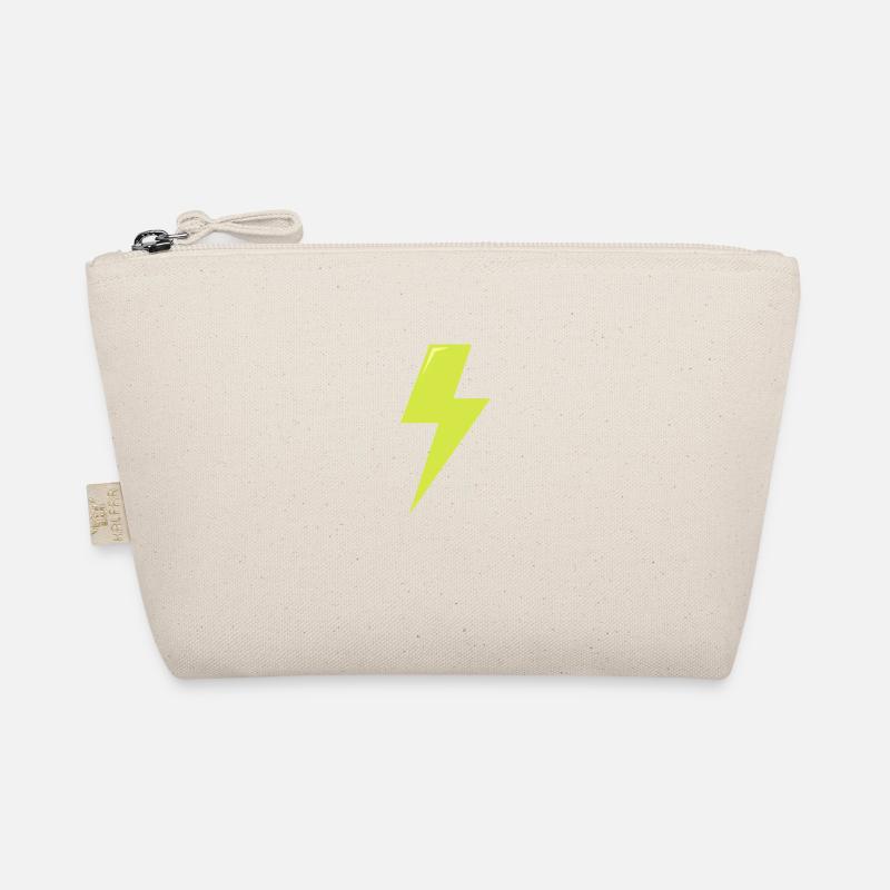 lighting bolt Organic Pouch