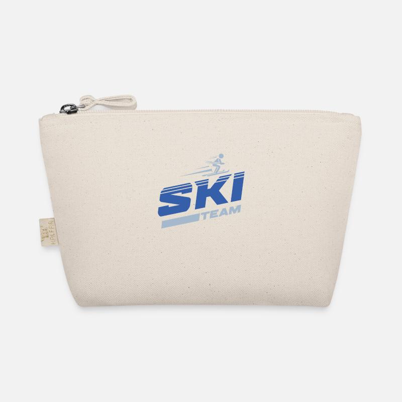 Ski team skiing Organic Pouch