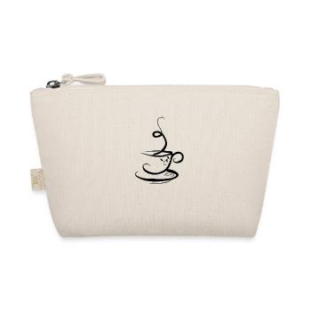 Coffee Bean Coffee Cup Caffeine Gift Coffee - Organic Pouch - nature - Front