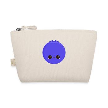 Kawaii blueberry - Organic Pouch - nature - Front