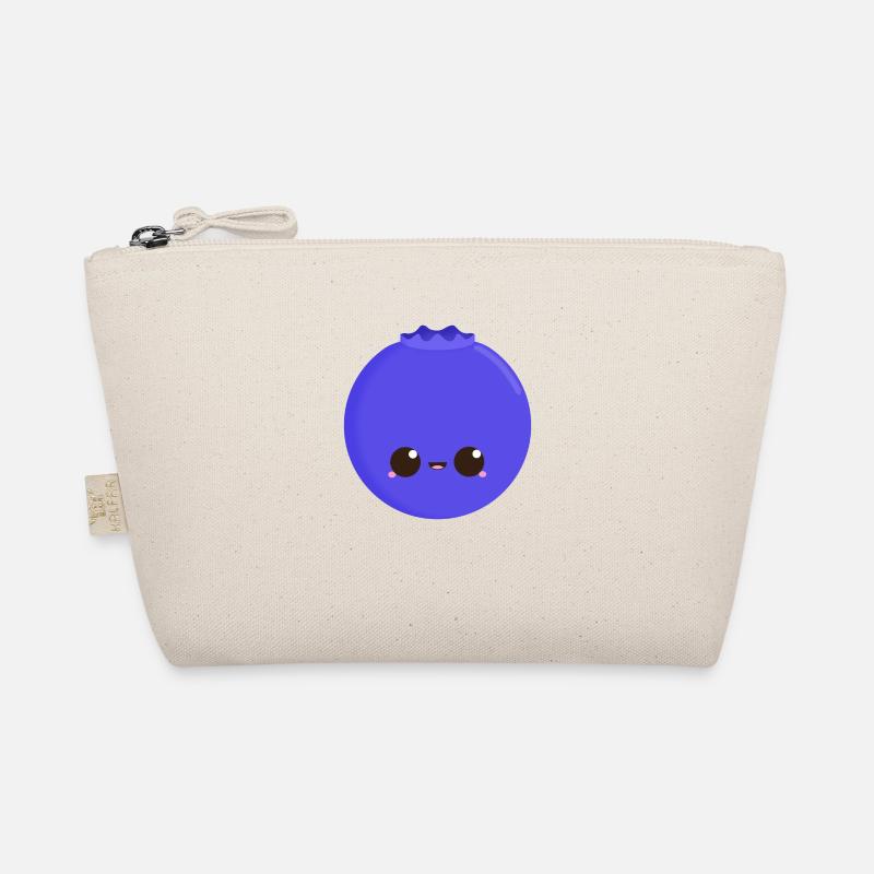 Kawaii Blaubeere - Bio-Täschchen - Natur