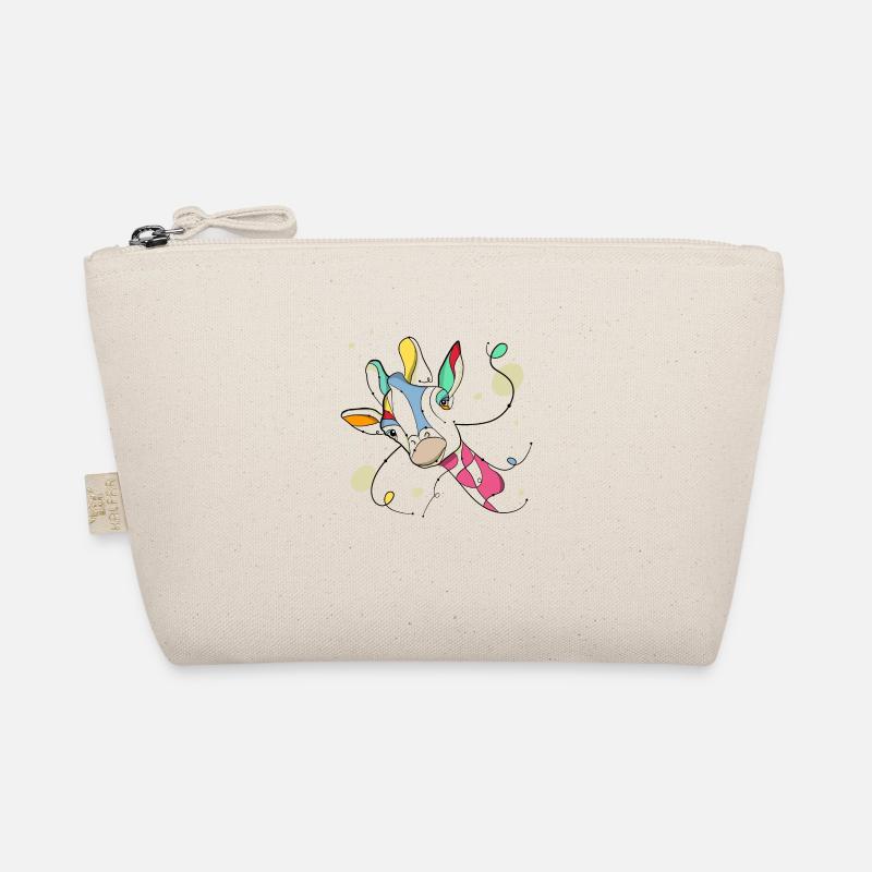 Giraffe - Organic Pouch - nature