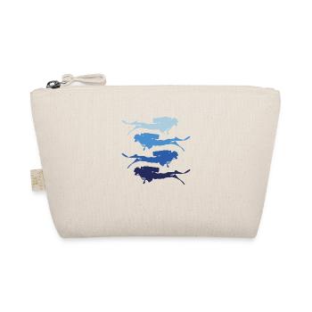 plongeur silhouette - Trousse biologique - nature - Devant