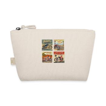 Affiche de moto vintage, moto vintage - Trousse biologique - nature - Devant