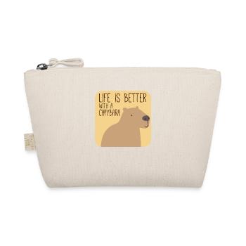 Motif Capibara pour mammifère propriétaire de capibara - Trousse biologique - nature - Devant