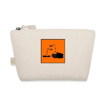 Symbole de danger caustique - Trousse biologique - nature - Devant