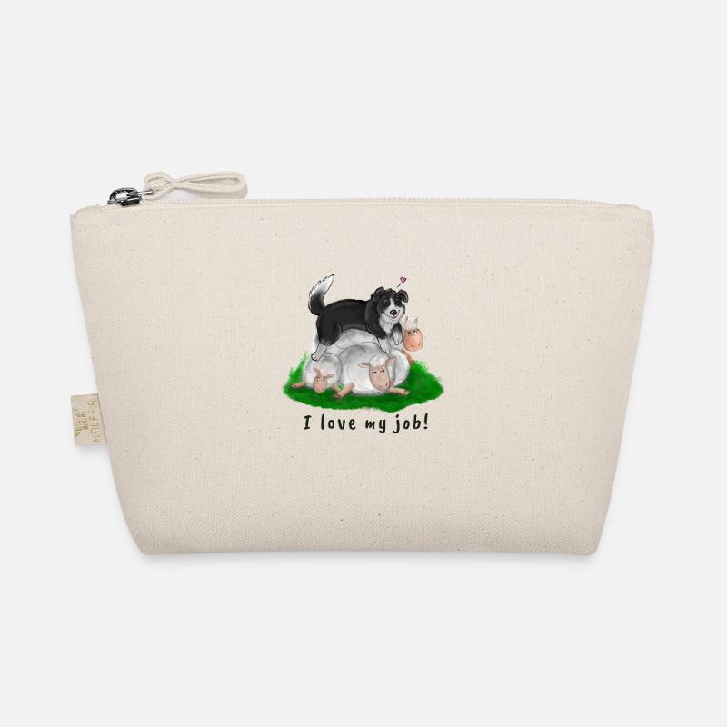 border collie - Trousse biologique - nature