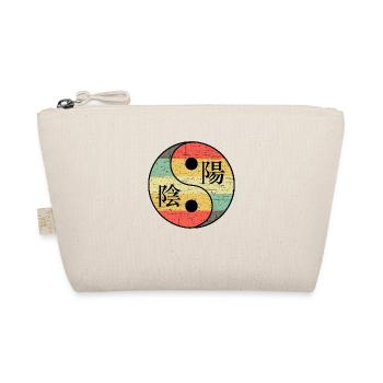 Yin et Yang avec des caractères chinois - Trousse biologique - nature - Devant