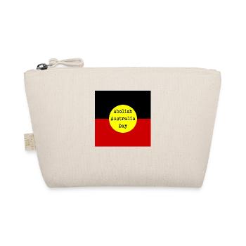 Abolish Australia Day - Organic Pouch - nature - Front