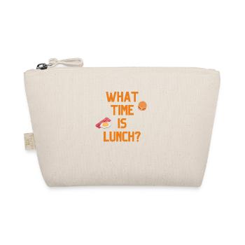 What Time Is Lunch? - Organic Pouch - nature - Front