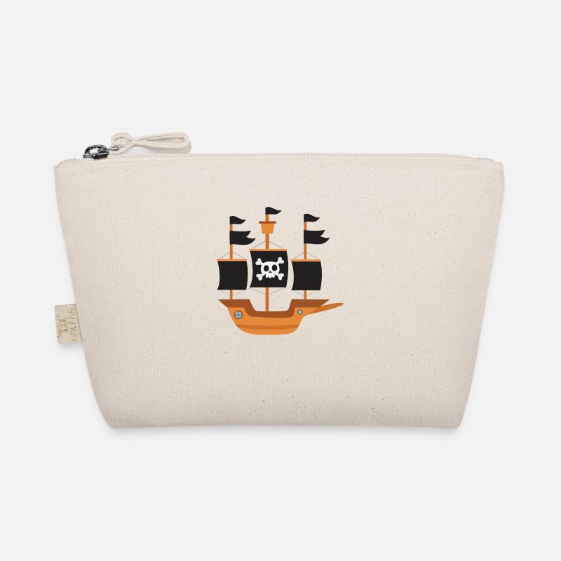 Pirate ship Organic Pouch