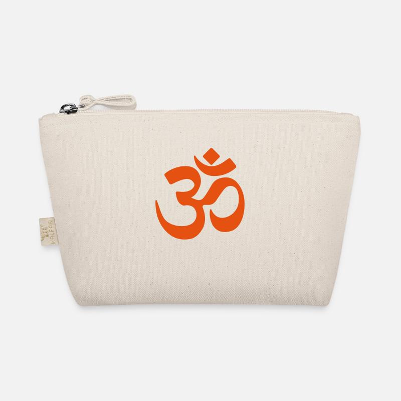 om-zeichen Yoga ohm om - Bio-Täschchen - Natur