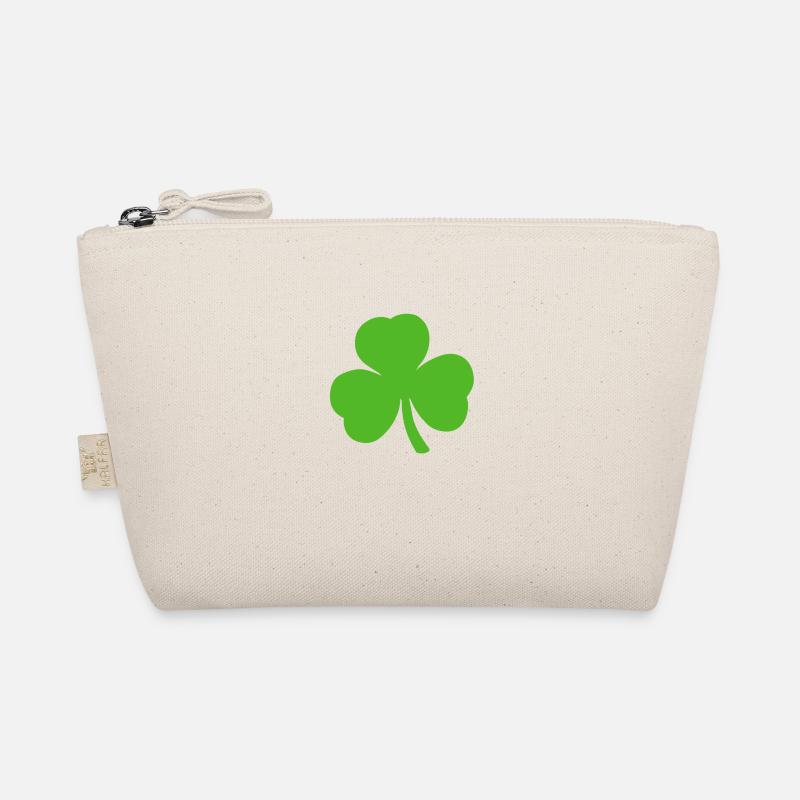 Clover Three-leaf clover lucky clover New Year Organic Pouch