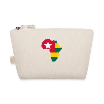 Togo flag - Bio-Täschchen - Natur - Vorne