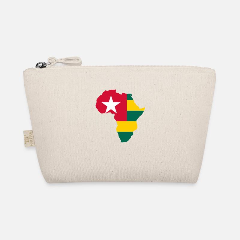 Togo flag - Bio-Täschchen - Natur