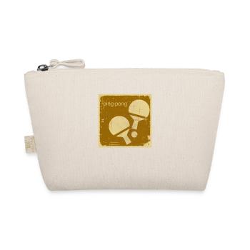 Vintage Ping Pong de ping - Trousse biologique - nature - Devant