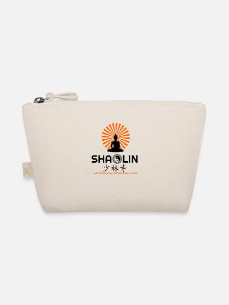 Ich liebe Shaolin, Shaolin Kung Fu, Shaolin Hoodies, - Bio-Täschchen - Natur
