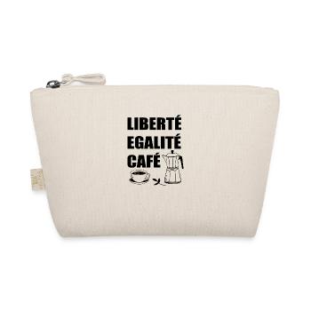 Liberté egalité Café - Bio-Täschchen - Natur - Vorne