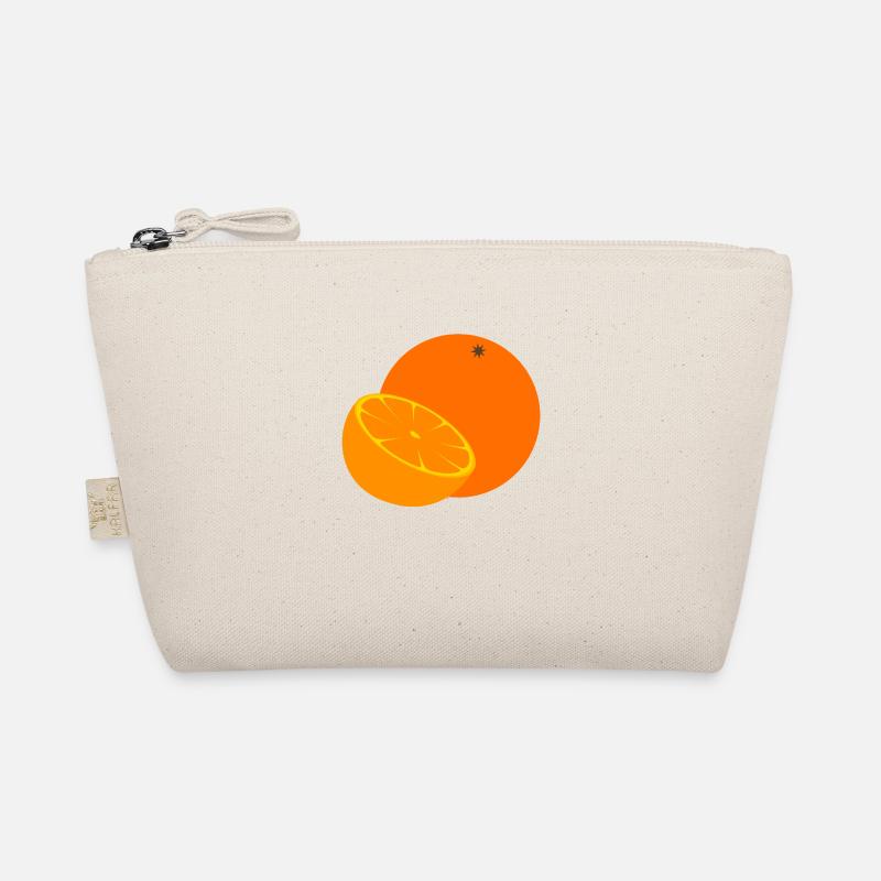 orange - Bio-Täschchen - Natur