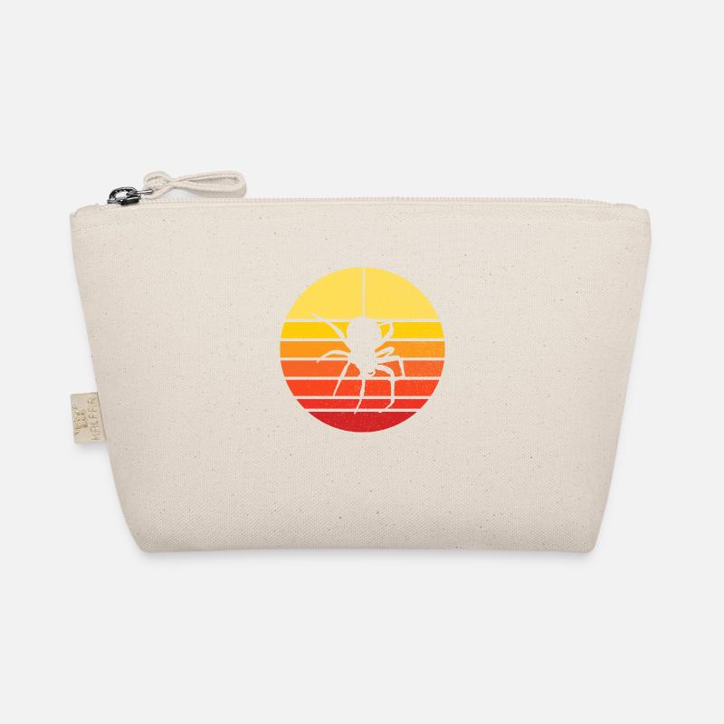 spider and sunset - nature and insect Organic Pouch