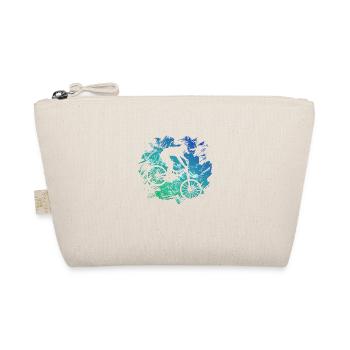 Downhill mountain biker MTB - Organic Pouch - nature - Front