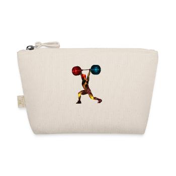 weightlifting weightlifters - Organic Pouch - nature - Front