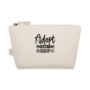 Adopt Dont Shop - Organic Pouch - nature - Front