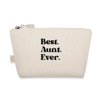 Best. Aunt. Ever. - Organic Pouch - nature - Front