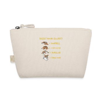 Basset Hound Safety Funny Dog Pet Propriétaire - Trousse biologique - nature - Devant