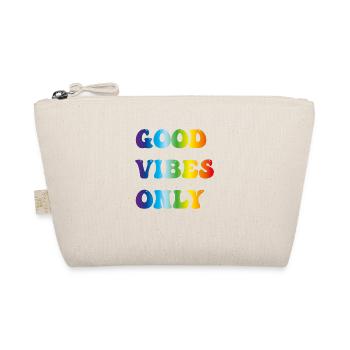 good vibes only - Bio-Täschchen - Natur - Vorne