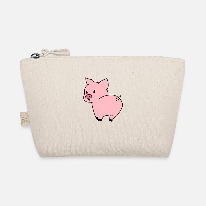 Cute Pig Organic Pouch