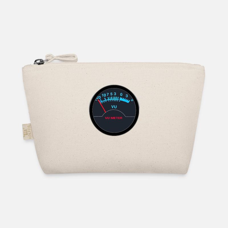 VU Meter Analog Audio Vintage Retro Organic Pouch