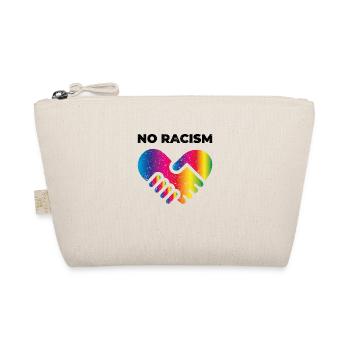 No racism gift tolerance human rights - Organic Pouch - nature - Front