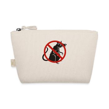 B No Rats Union Anti Rats - Bio-Täschchen - Natur - Vorne
