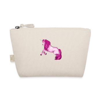Unicorn Style: Pink - Bio-Täschchen - Natur - Vorne