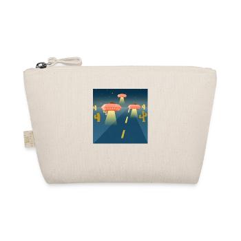 Flying Flying Saucers on the Road - Organic Pouch - nature - Front