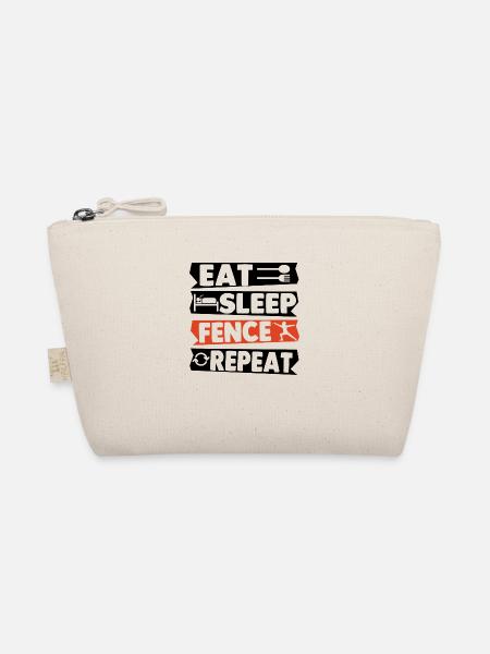 Eat Sleep Fence Repeat - Trousse biologique - nature - Devant
