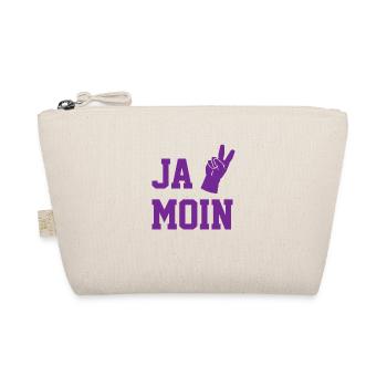 Ja moin Norden Norddeutschland Geschenk Meer - Bio-Täschchen - Natur - Vorne