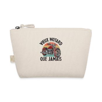 Vieux Motard Homme Moto Cadeau Motorcycle Motards - Trousse biologique - nature - Devant