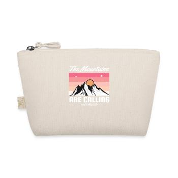 Randonner - Les montagnes sont calling and I Must Go - Trousse biologique - nature - Devant