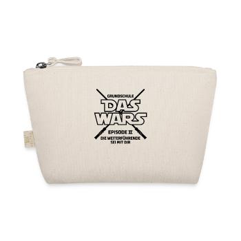 Star War Das Wars Schule Abschluss - Bio-Täschchen - Natur - Vorne